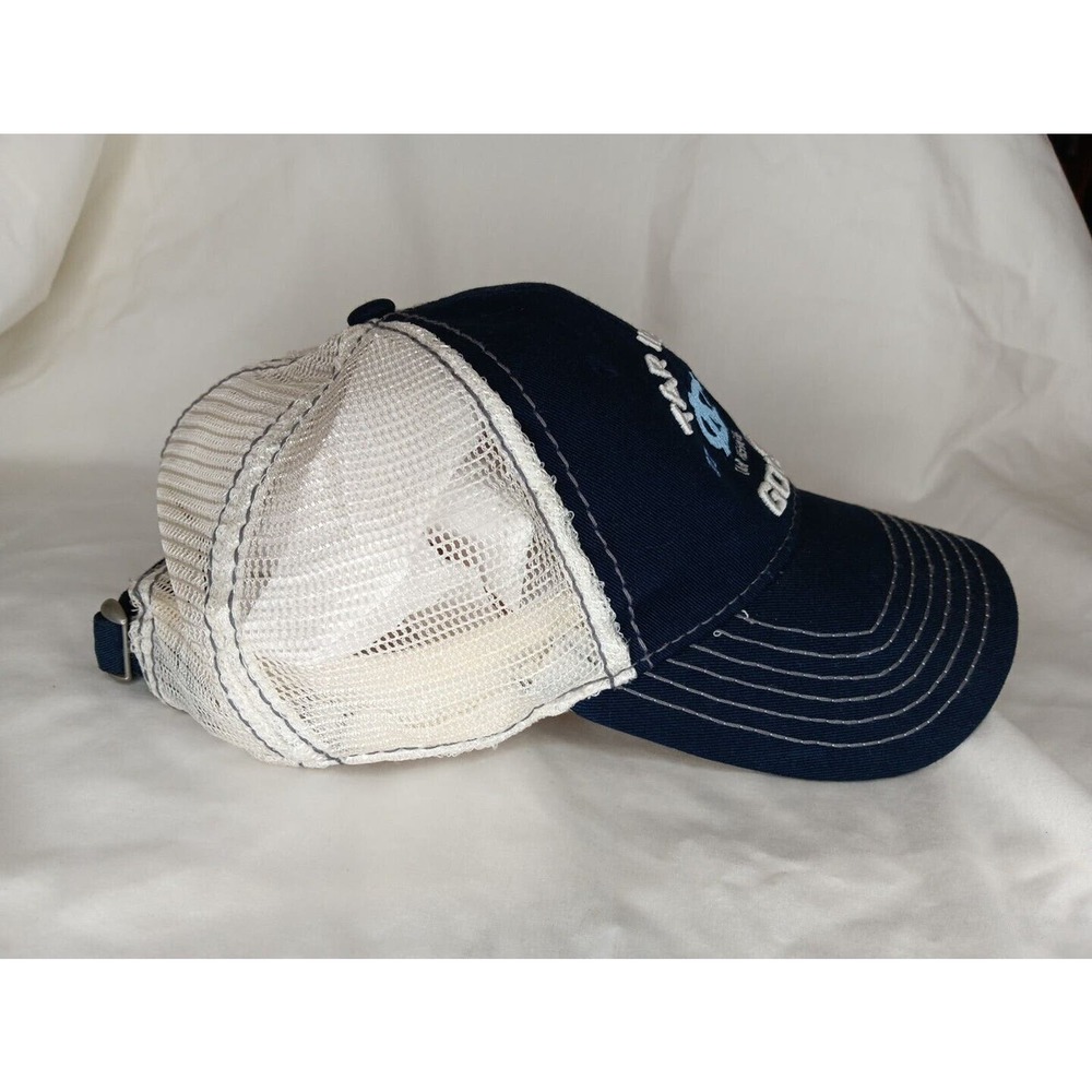 UNC Tar Heels Golf Trucker Hat NCAA Adjustable - Picture 2 of 9